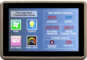 Digitherm Touchscreen example